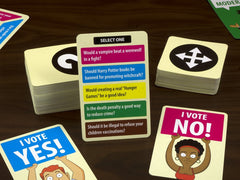 Mindmade Debatable players around table enjoy inclusive, energetic discussions