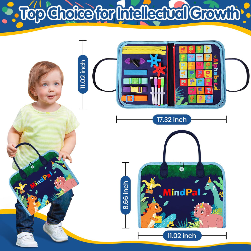 MindPal Busy Board laces boost finger dexterity during dressing practice