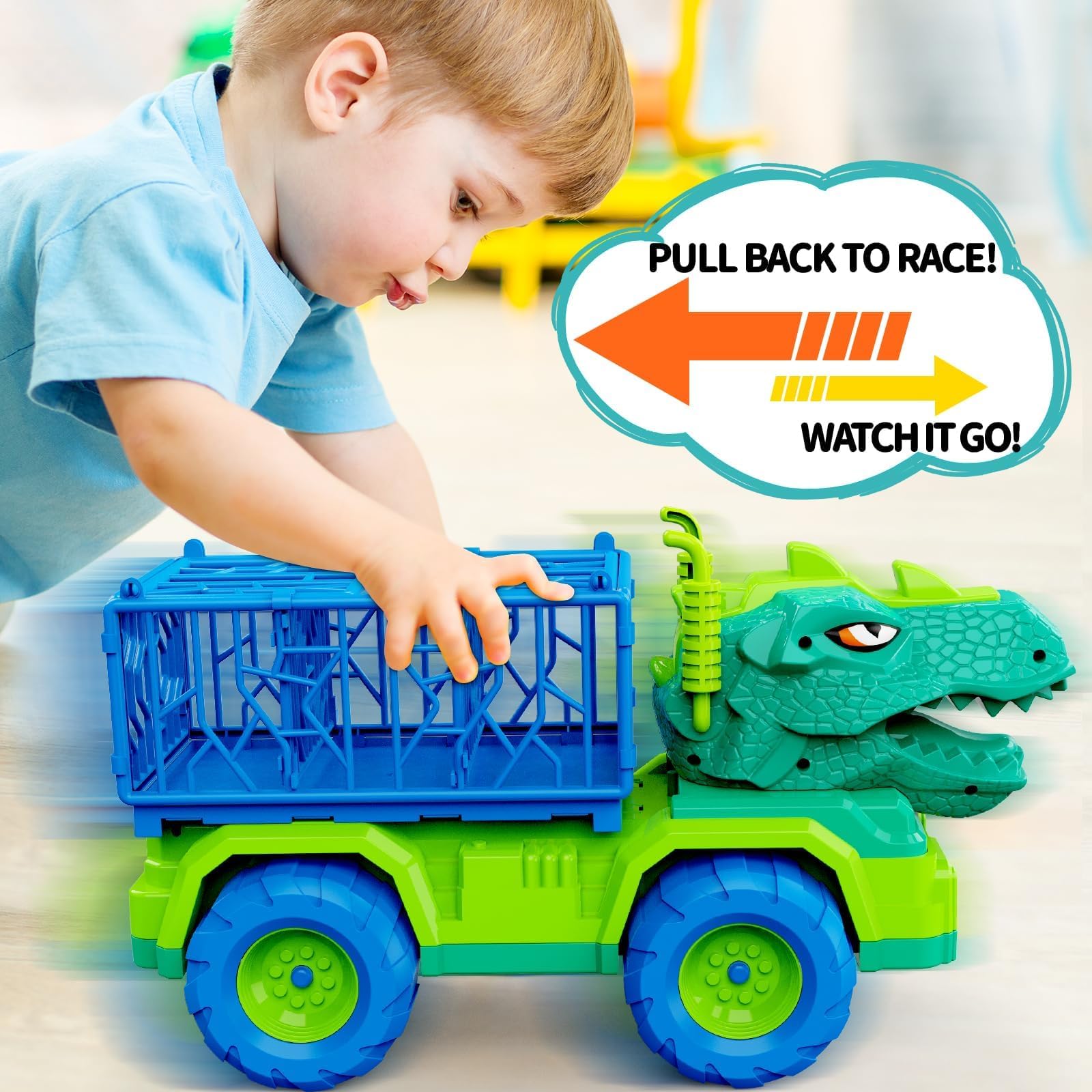 MindPal dinosaur-themed play mat provides a spacious world for pretend adventures.