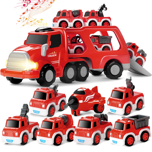 MindPal Fire Truck 8-in-1 carrier sparks imaginative play and storytelling.