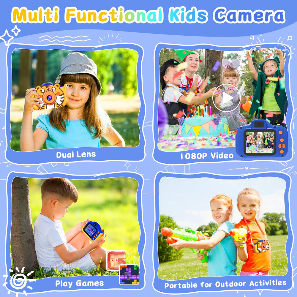 MindPal tiger-case visuals show playful filters and edits.
