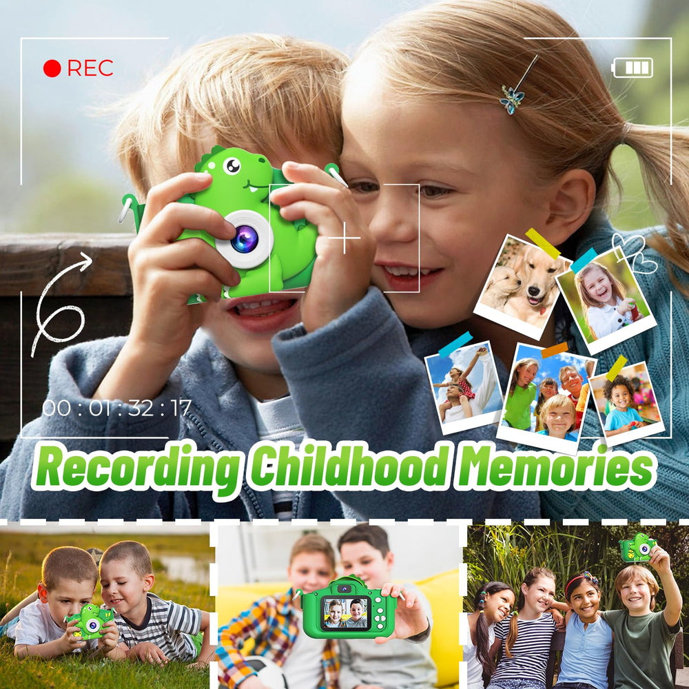 MindPal Kids Camera USB rechargeable cable enables on-the-go charging.