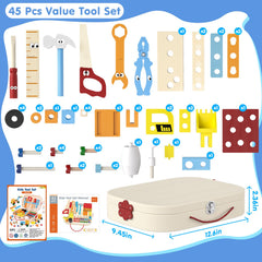 MindPal measuring ruler and saw support realistic construction exploration