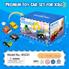 MindPal plastic organizer box keeps all cars neatly stored