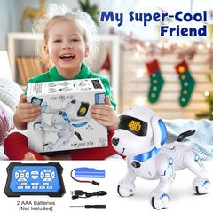 MindPal robot dog auto shutdown standby helps save power while staying interactive.