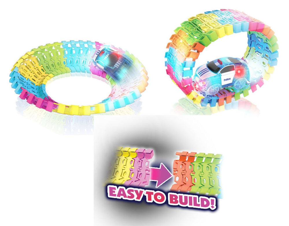 Mindscope Twister Tracks DIY stickers customize the police car look