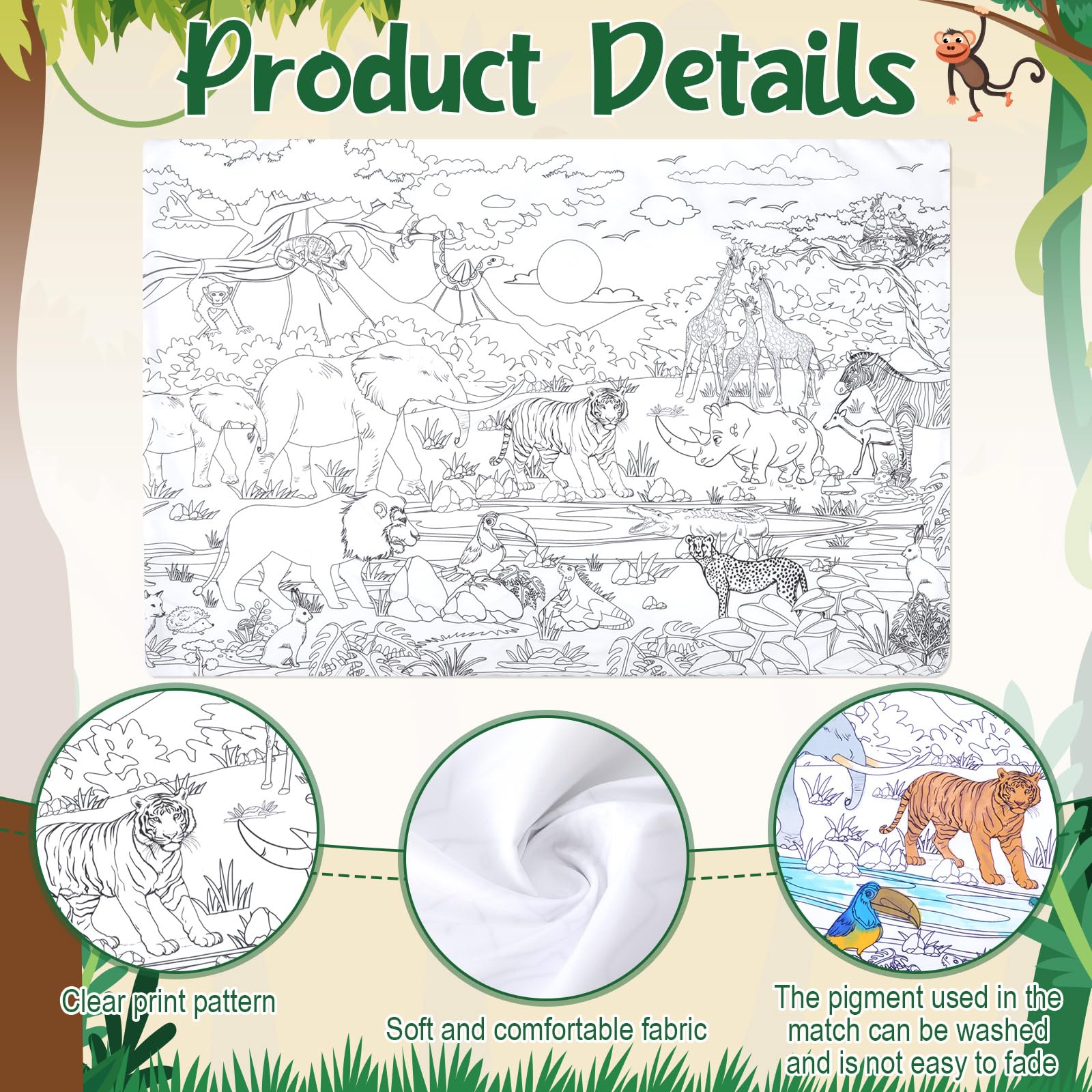 Mindsoft cotton pillowcase—soft surface for doodling and reuse.