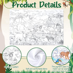 Mindsoft cotton pillowcase—soft surface for doodling and reuse.