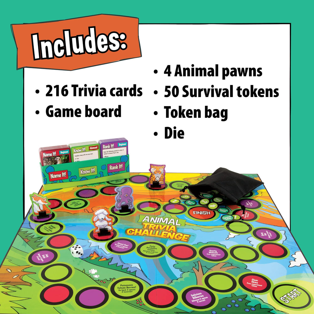 MindWare animal pawns add thematic appeal to play sessions.