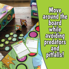 MindWare Animal Trivia Challenge Game die used to determine turns and pace.