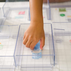 MindWare Art-chitect colored pencil set brings vibrant detail to designs.