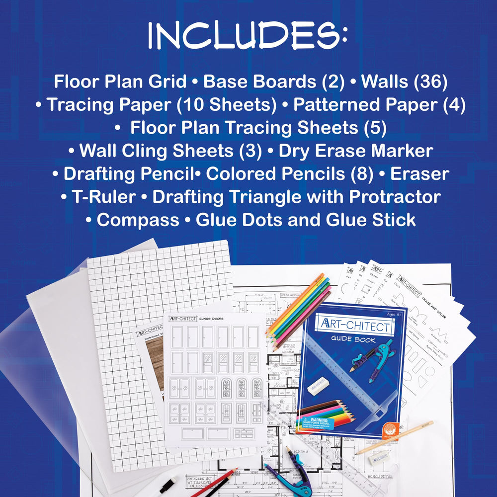 MindWare Art-chitect floor plan sheets organize elevations and layouts for easy editing.
