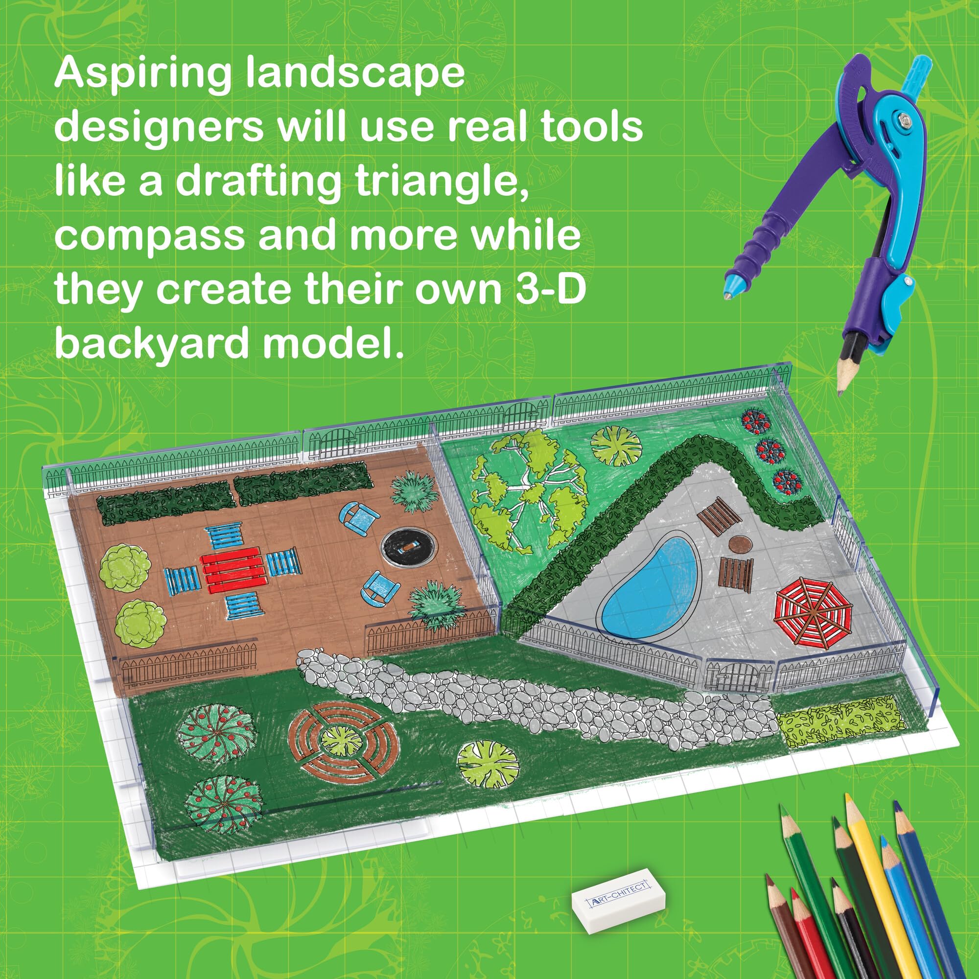 MindWare Art-chitect dry erase marker makes reusable concept boards easy.