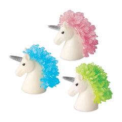 MindWare Crystal Growing Kit Crystal Mane: overnight crystallization creates shimmering unicorn manes