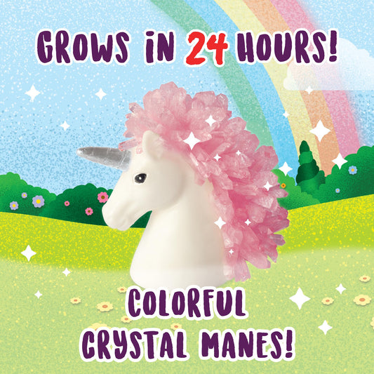 MindWare Crystal Growing Kit Unicorn Molds: unicorn shapes for crystal art