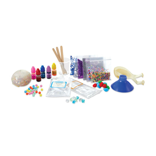 MindWare Deluxe Squishy Ball Lab ingredients spread ready for safe, hands-on experiments