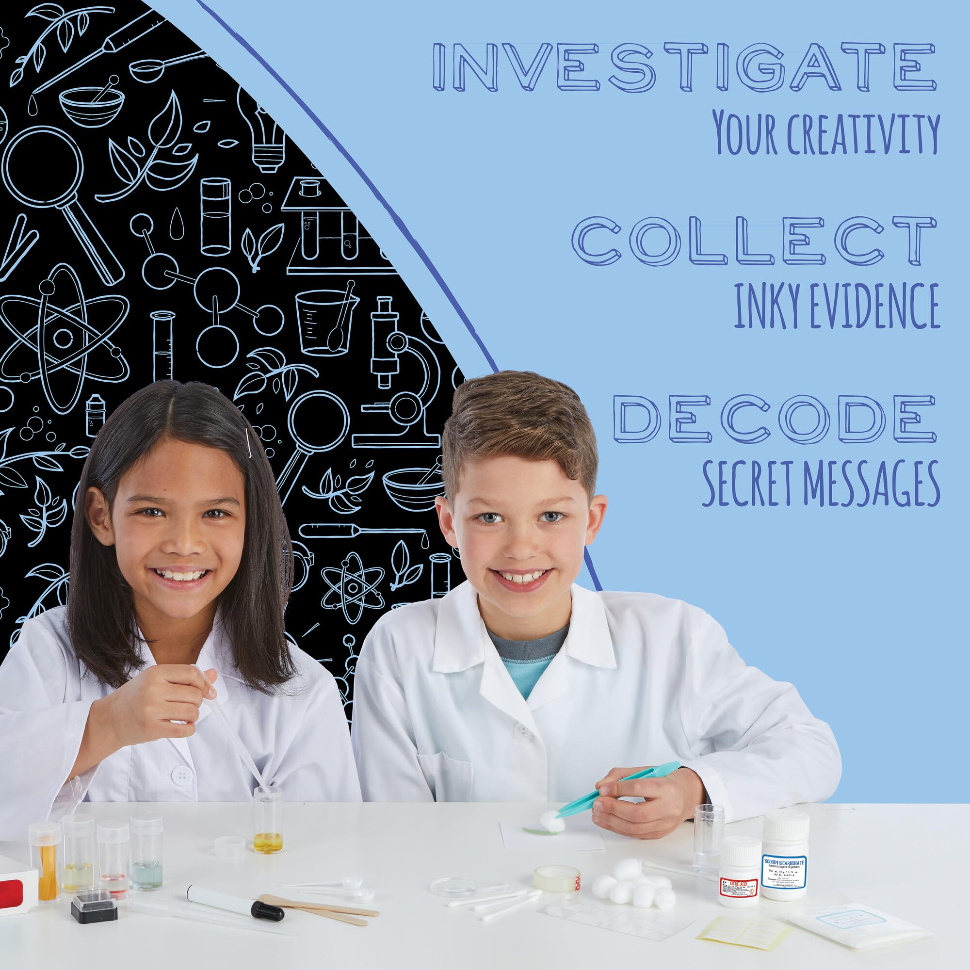 MindWare Detective Lab: comprehensive-forensics-supplies provide everything needed for hands-on investigations.