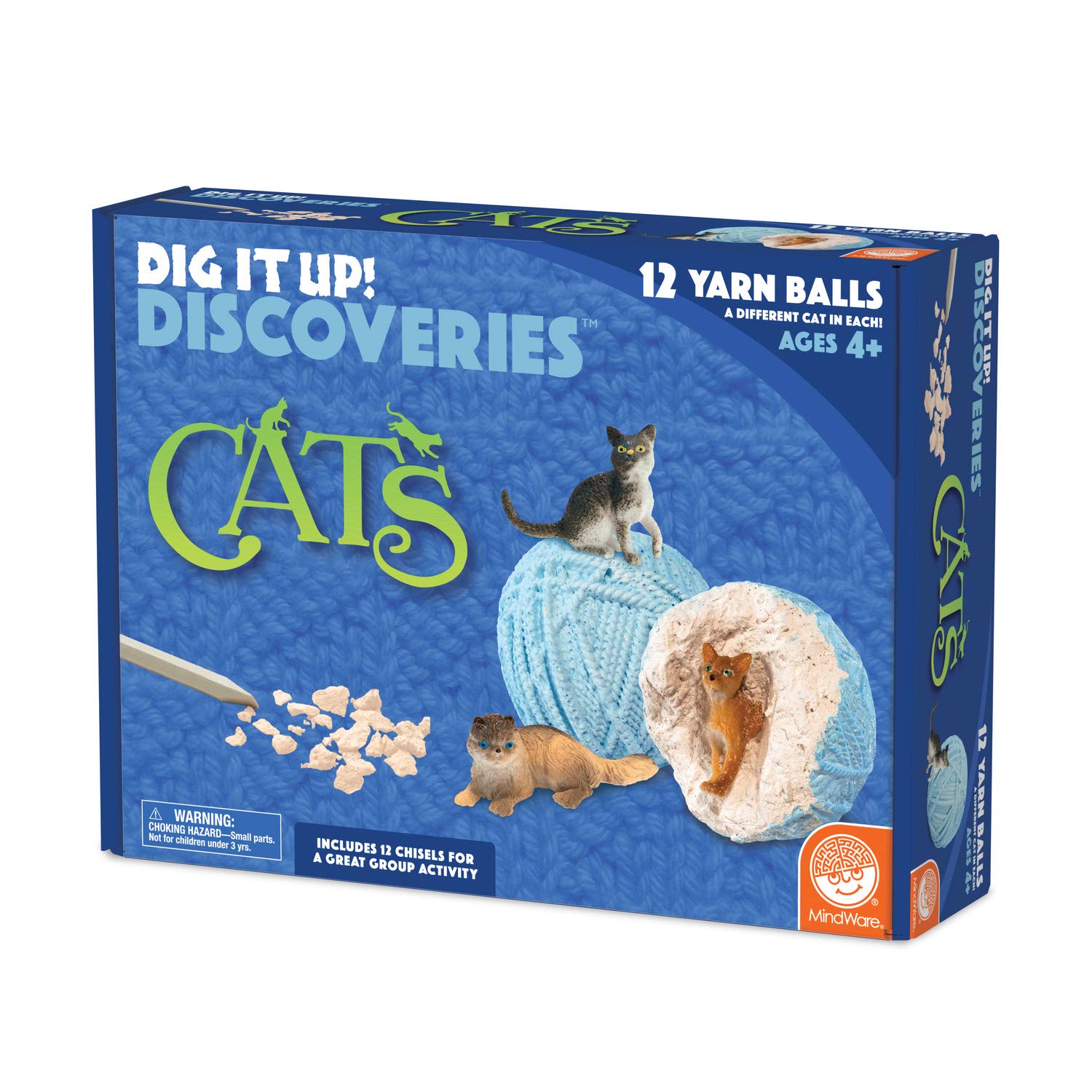 MindWare Dig It Up Cats breed facts guide with Persian and Burmese notes