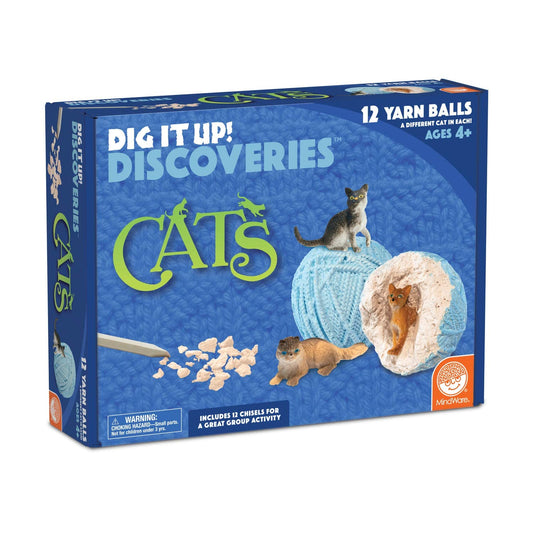 MindWare Dig It Up Cats chiseling tools for safe classroom exploration