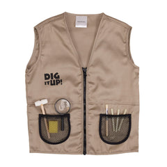MindWare Dig It Up Deluxe explorer vest invites imaginative fieldwork play