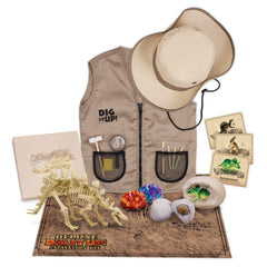 MindWare Dig It Up Deluxe Jurassic rocks with fossils invite young detectives to examine clues