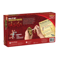MindWare Dig It Up! Dragon Eggs arrive in gift-ready packaging.