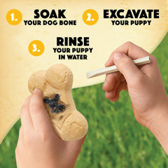 MindWare Dig It Up! puppy figures spark imaginative play and discovery.