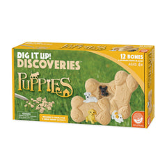 MindWare Dig It Up! puppy bones invite group activities and learning.