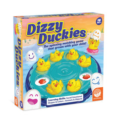 MindWare Dizzy Duckies spinning board in action boosts memory skills during play