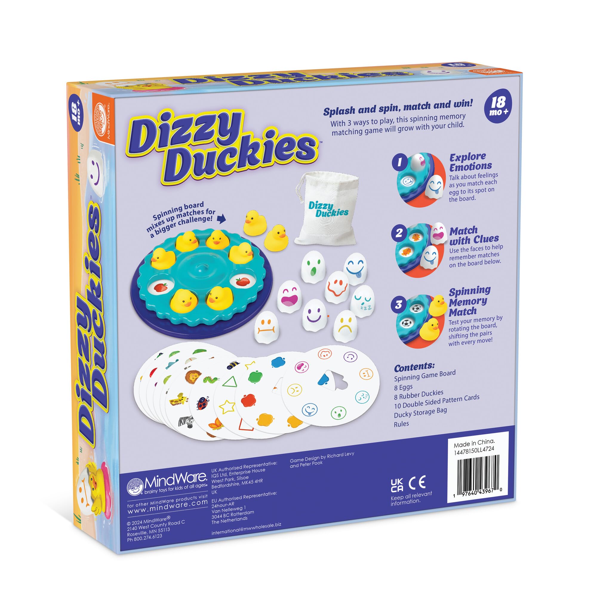 MindWare Dizzy Duckies swappable cards offer endless replay value