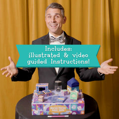 MindWare Hocus Pocus kit instructional video shown to learn tricks