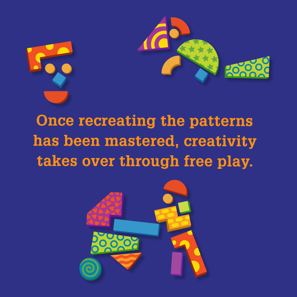 MindWare Imagination Patterns: supports open-ended creativity on whiteboards with dry erase markers.