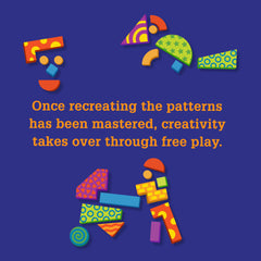 MindWare Imagination Patterns: supports open-ended creativity on whiteboards with dry erase markers.