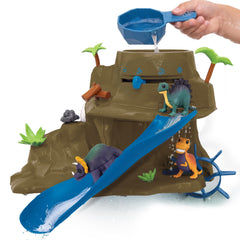 Interchangeable accessories expand dinosaur bath adventures and customization.