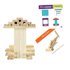 MindWare KEVA Brain Builders Deluxe kid-friendly challenge promotes logical thinking
