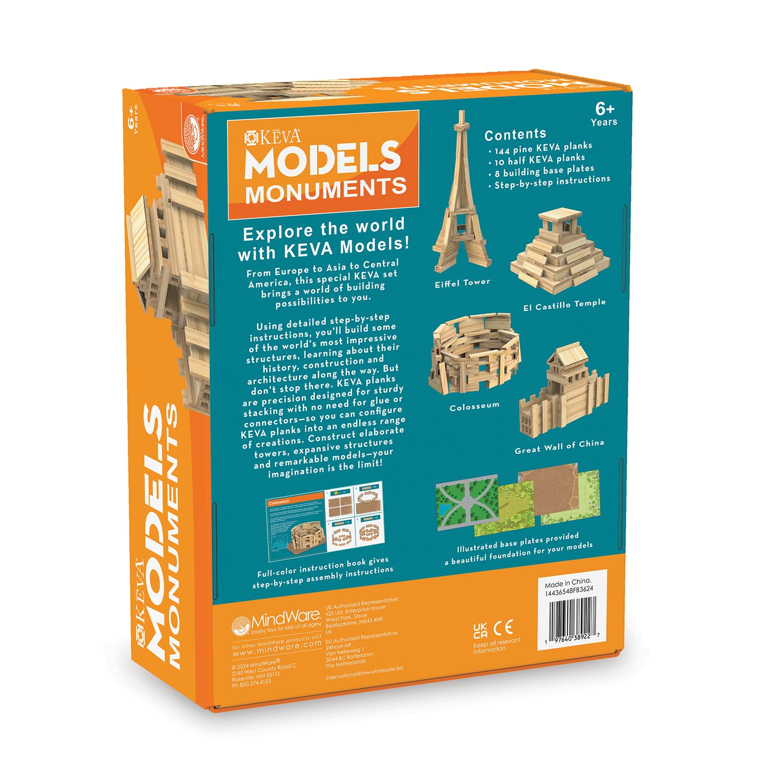 MindWare KEVA Monuments family building session for collaborative play