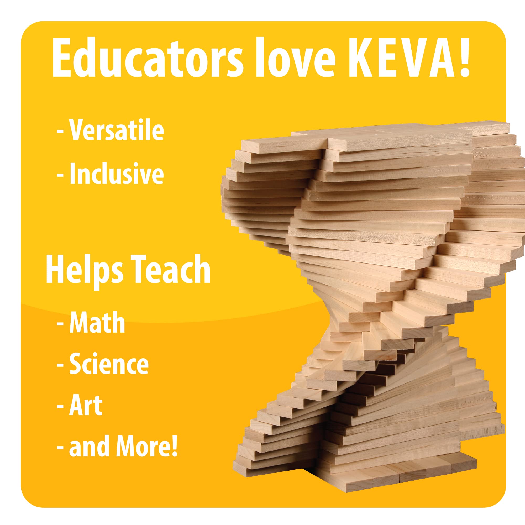 MindWare KEVA Structures stackable planks highlight modular construction and repeatable designs.