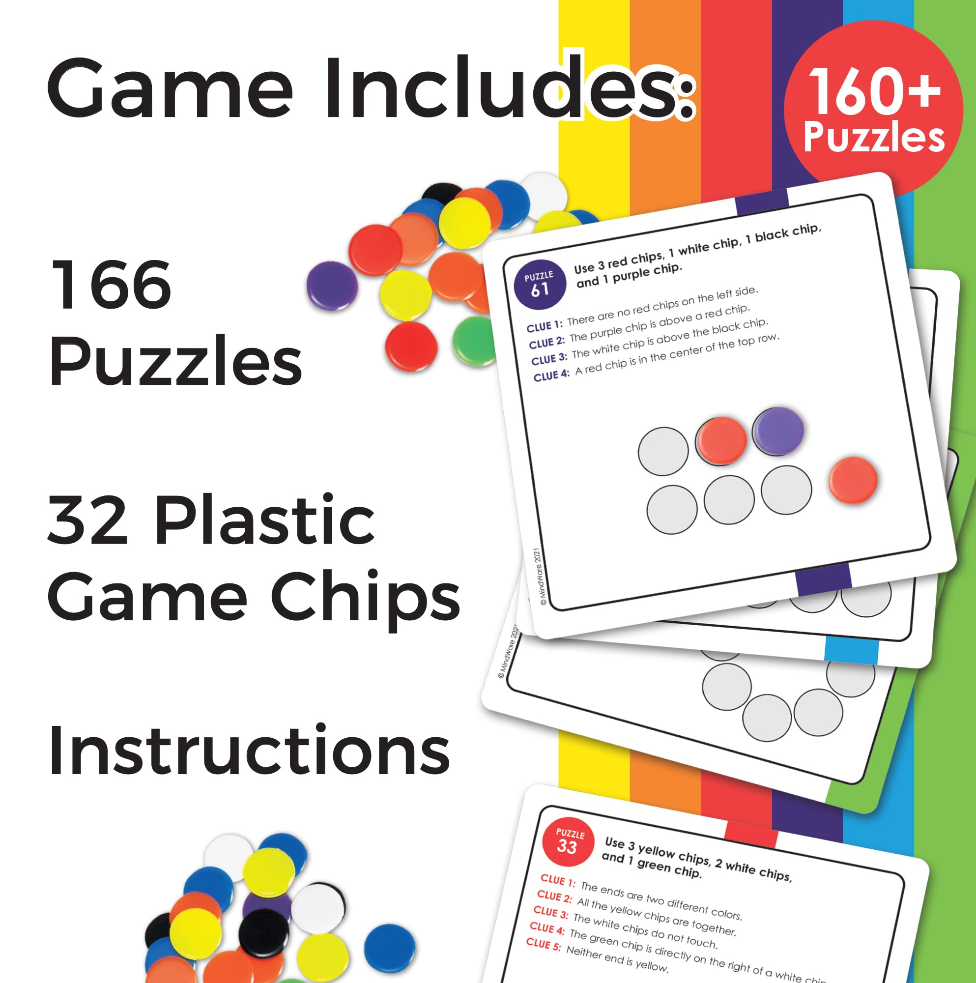MindWare Logic Links instruction sheet included for guided setup.
