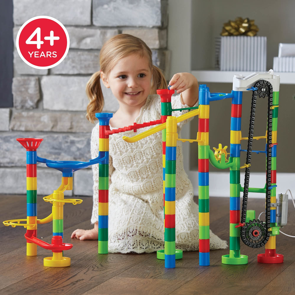 MindWare Marble Run marble jump creates exciting mid-route challenges.