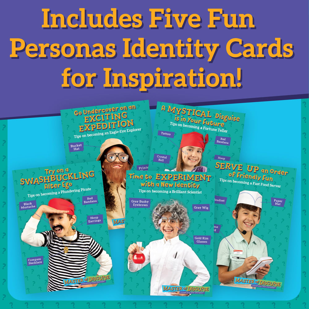 MindWare Master of Disguise Kit bandana accessory sparks imaginative storytelling