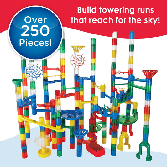 MindWare Mega Marble Run marbles-40-count ready for setup and play.