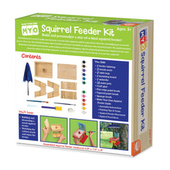 MindWare MYO Squirrel Feeder Kit backyard decor for outside spaces