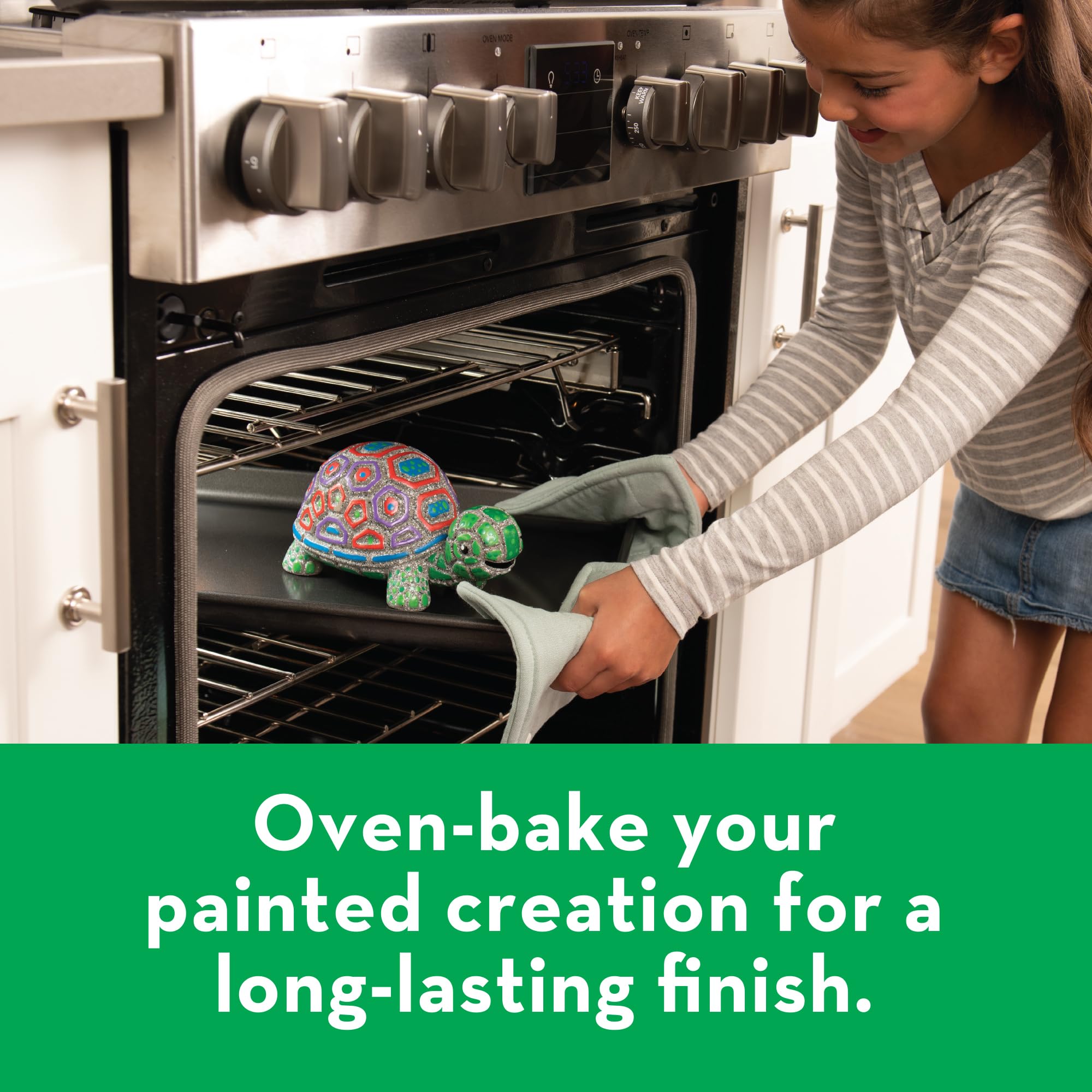 MindWare paint brush included for precise detailing and smooth application