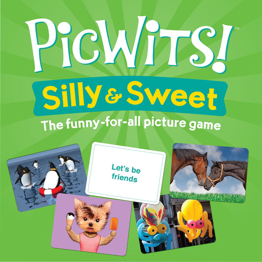 MindWare PicWits caption cards inspire witty responses and playful competition.