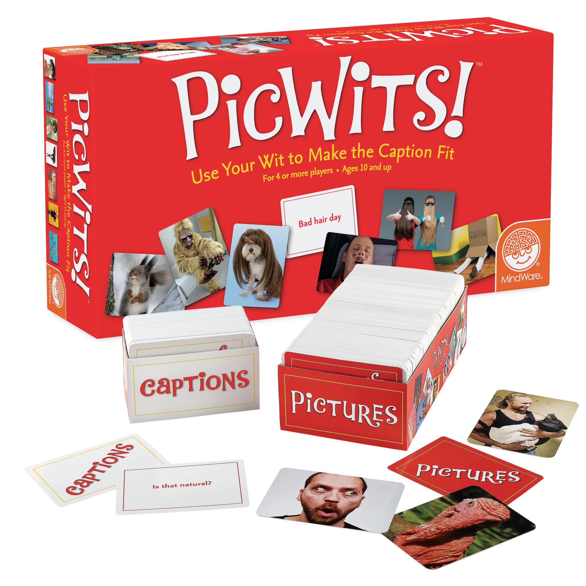 MindWare PicWits photo cards unleash colorful imagery for family game night.