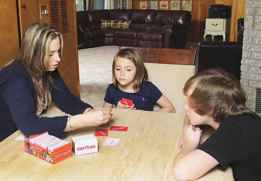 MindWare PicWits play scene shows players enjoying a lively session.