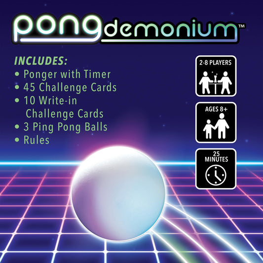 MindWare Pongdemonium timer activation illustrating countdown tension