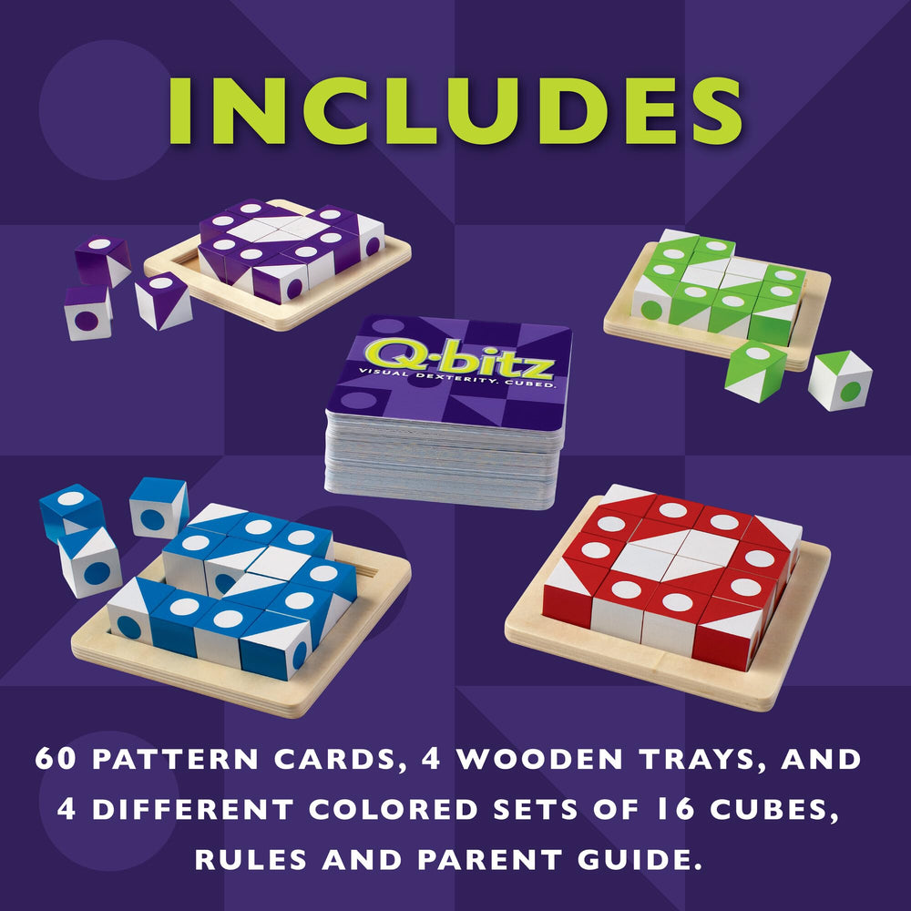 MindWare Q-Bitz color sets aid team differentiation and progress tracking.