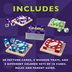 MindWare Q-Bitz color sets aid team differentiation and progress tracking.