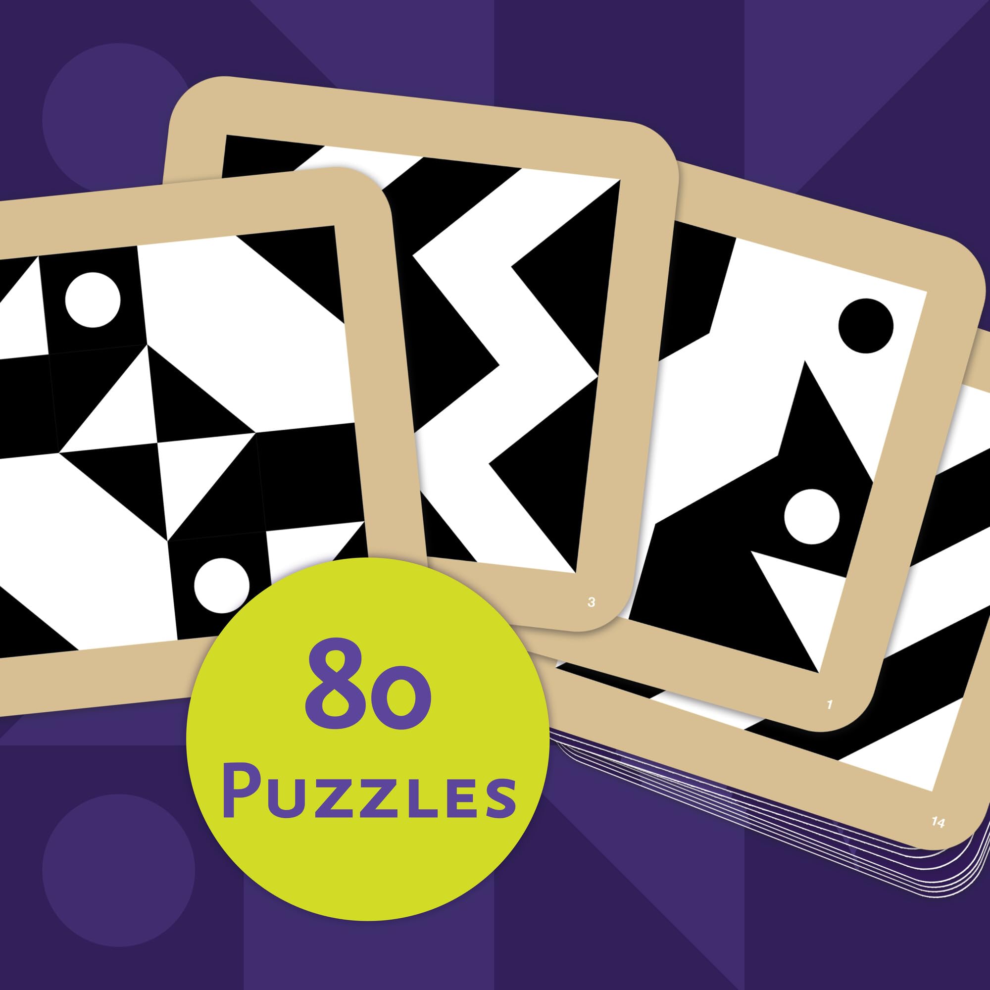 MindWare Q-Bitz family night setup supporting engaging pattern challenges.
